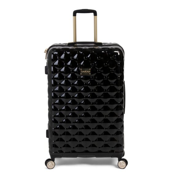 BEBE Black/gold 29in Josephine Hardside Spinner - Picture 1 of 2